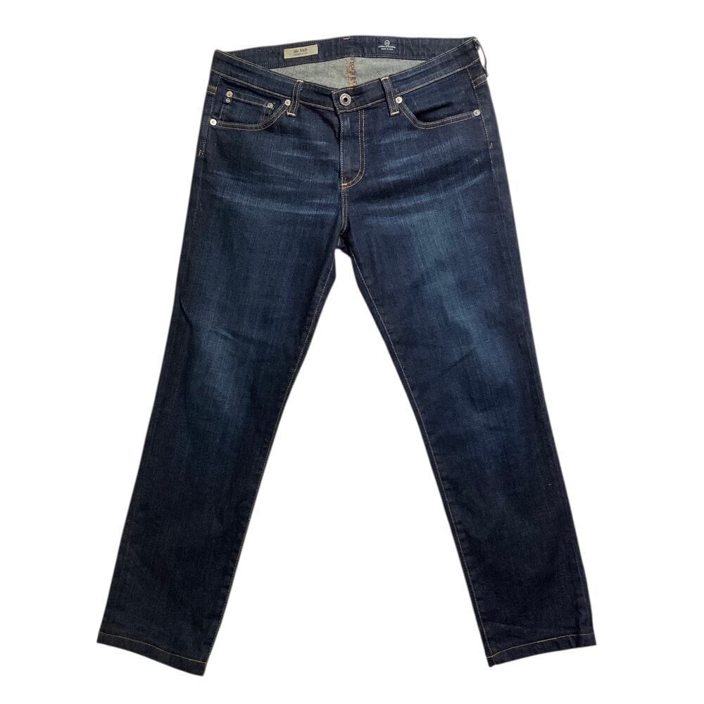 AG Adriano Goldschmied women’s The Stilt Cigarette Leg Jeans dark wash 30R